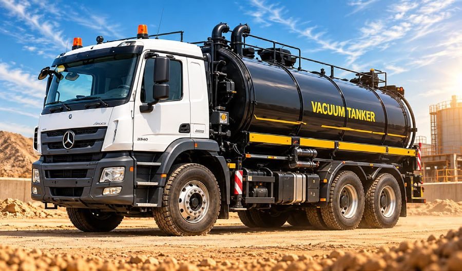 Vacuum tanker